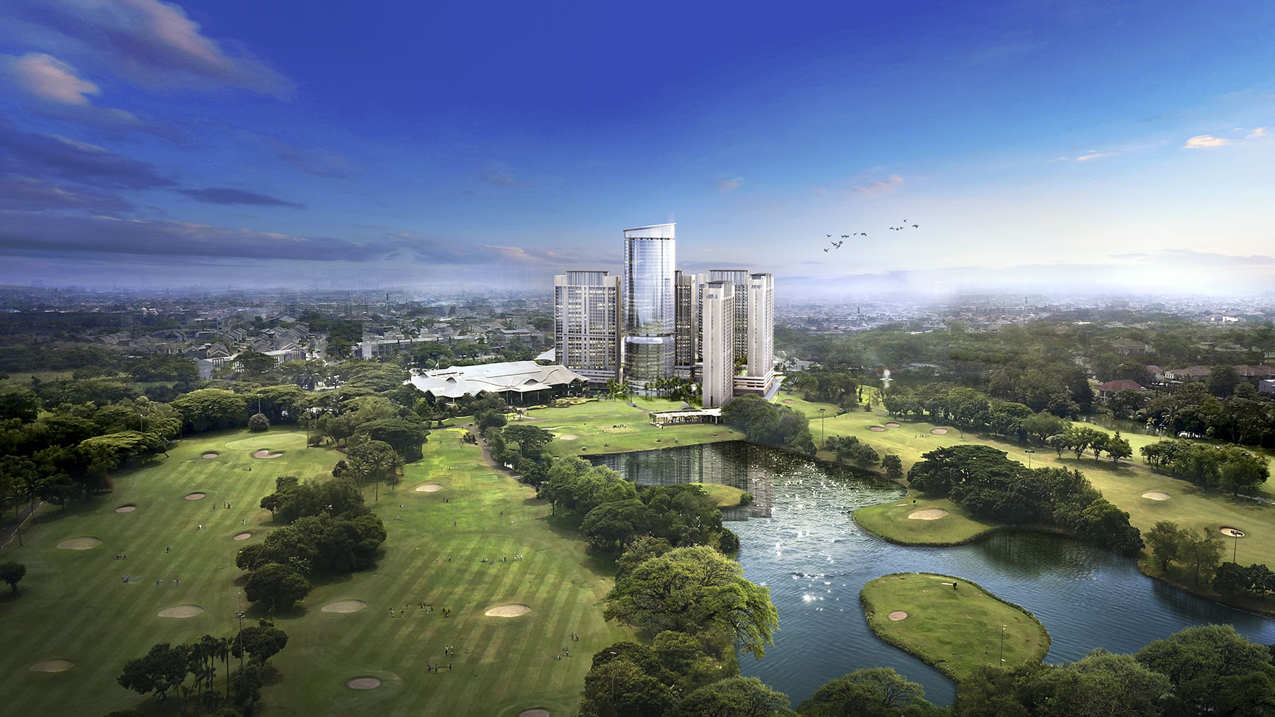 Ada Akses Langsung ke Lapangan Golf, Ini Dia 5-Star Apartemen Living ala Modernland